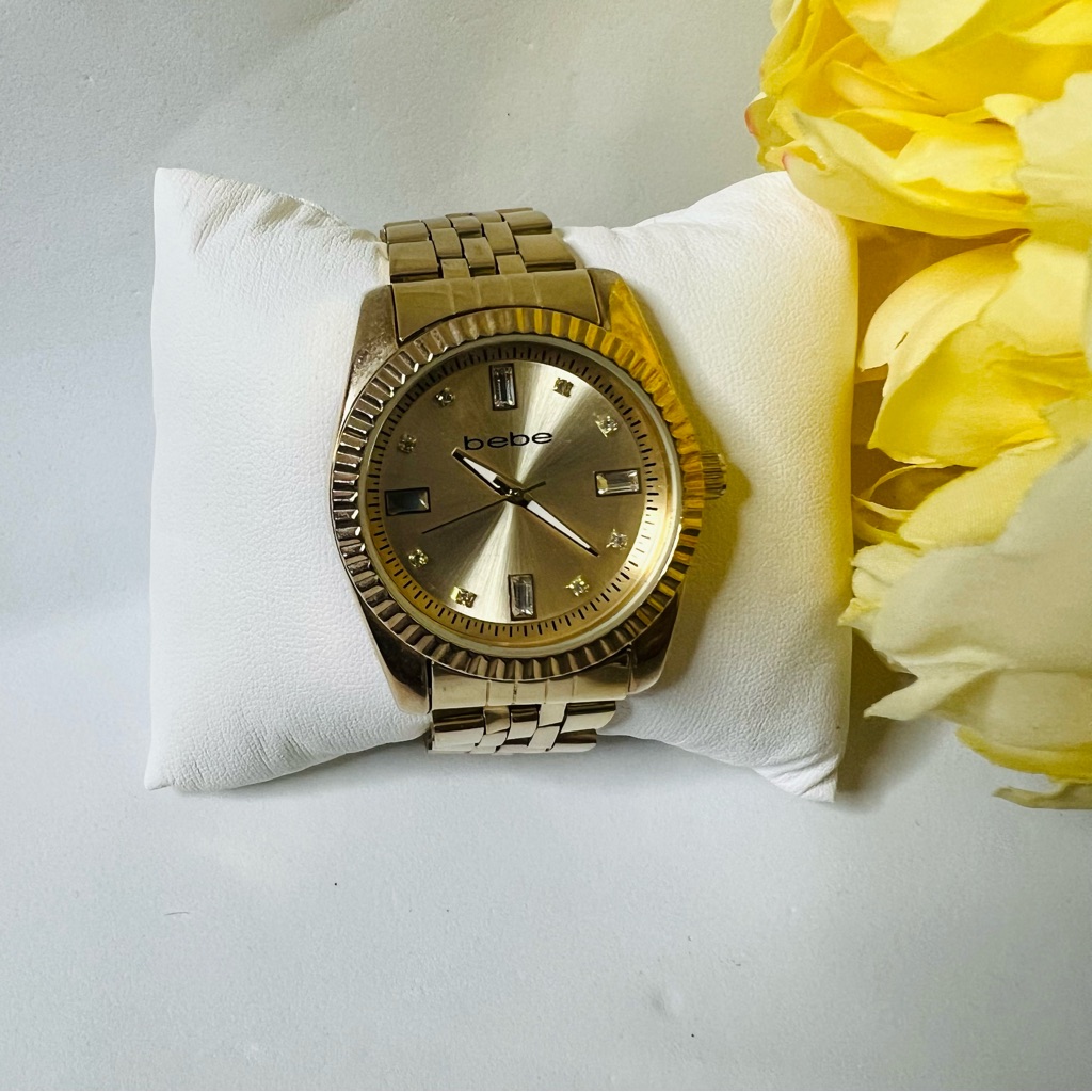 Gold Bebe Watch